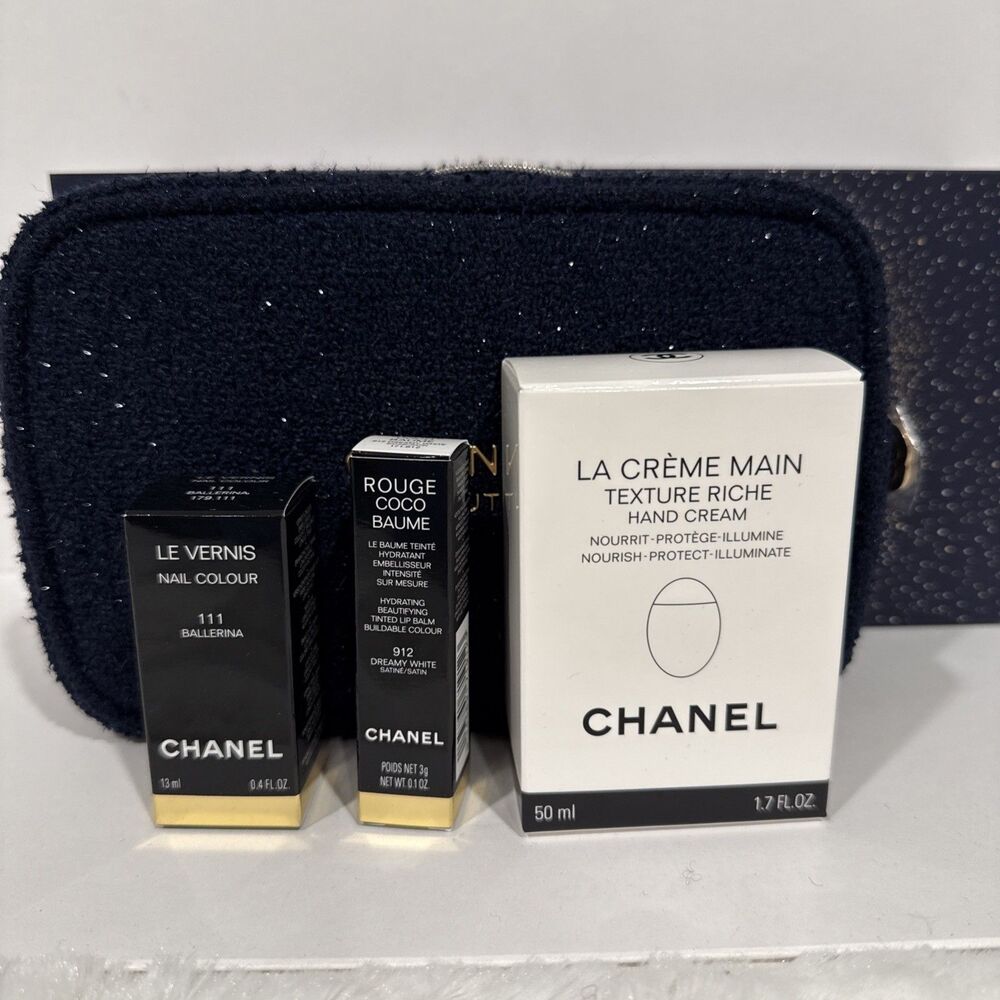 Chanel Coveted Essentials Beauty Set Holiday Christmas Gift Limited NEW With Box